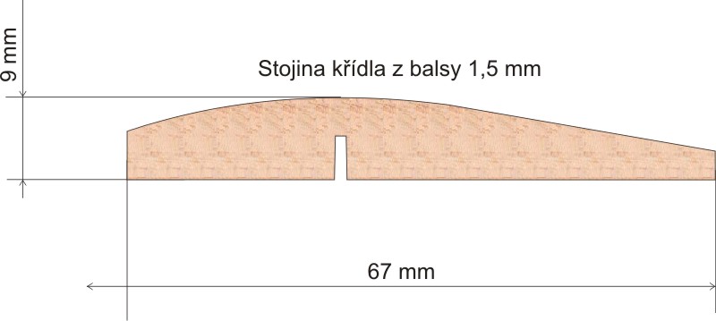 Balsové žebro Ba01