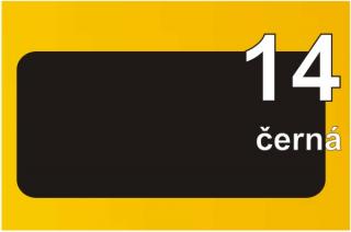 Barva Art e Miss černá 14 ( 12g )